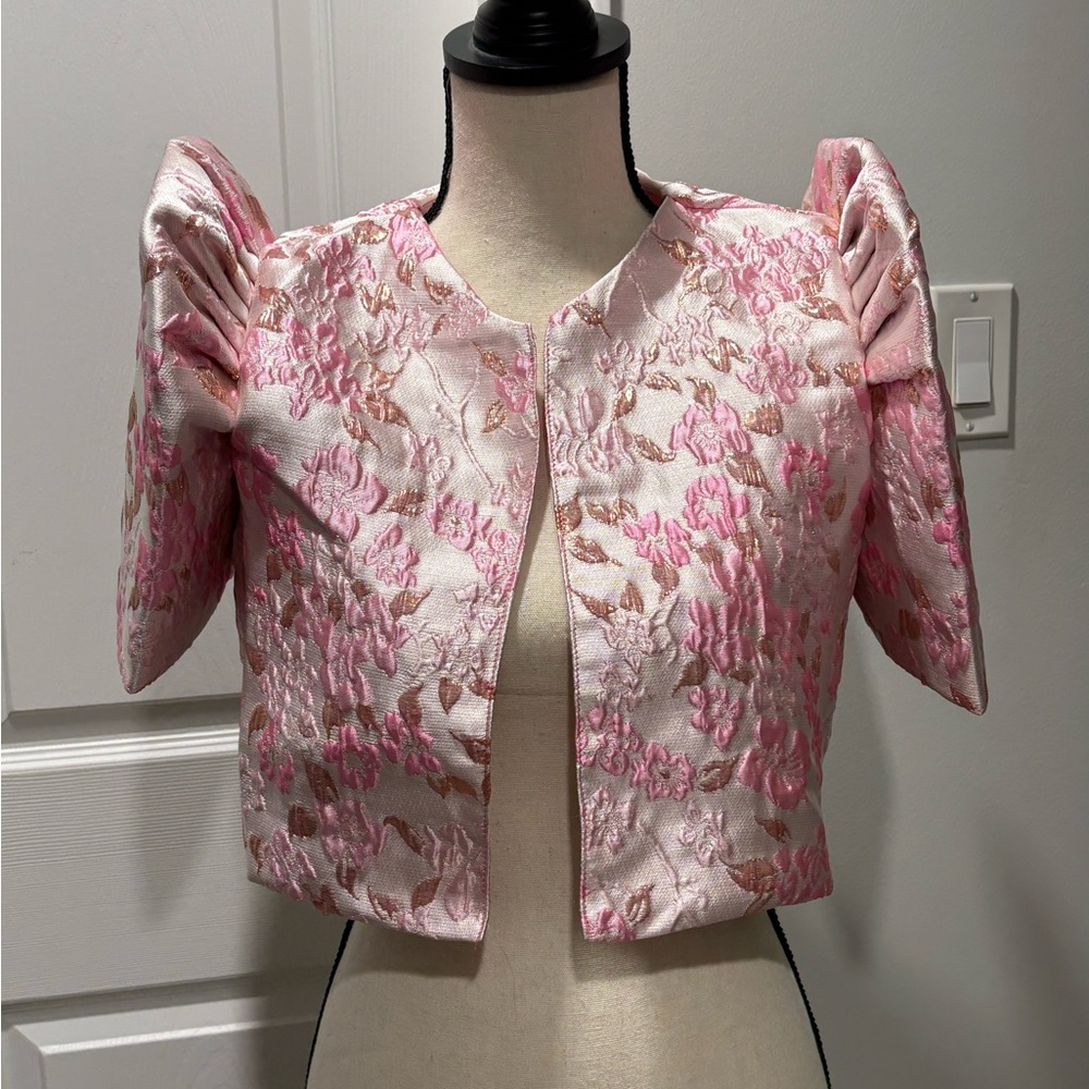 Filipiniana Bolero Lady Barong Traditional National Costume  embroidery